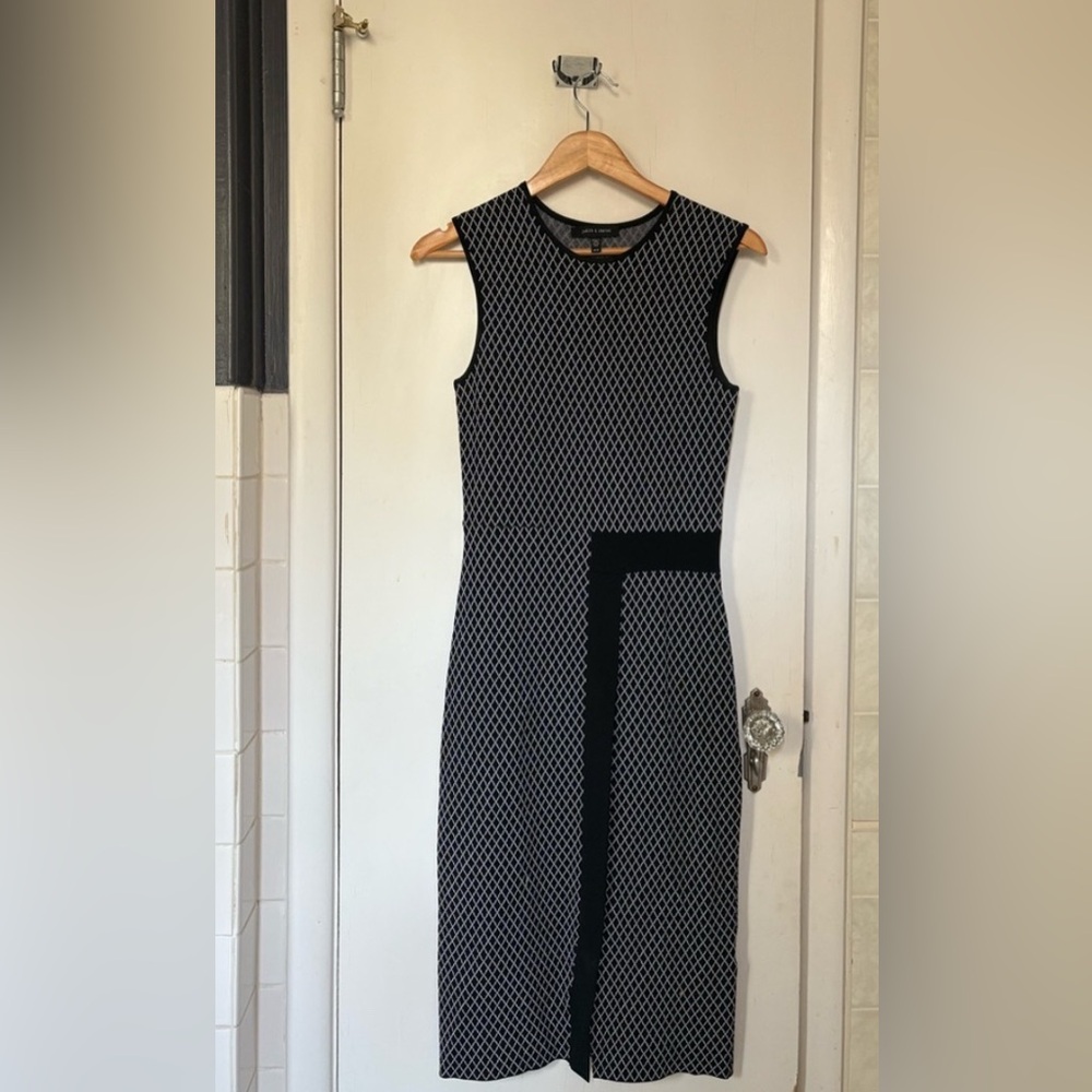 SOLD Judith and Charles fitted knit dress